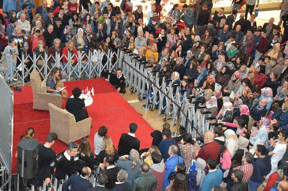 Türk sinemasının hanımefendisi Şanlıurfa ve Kahramanmaraş’ta gönülleri fethetti