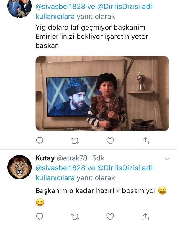 Diriliş Ertuğrul dizisinden etkilenen Sivaslılardan ilginç istek