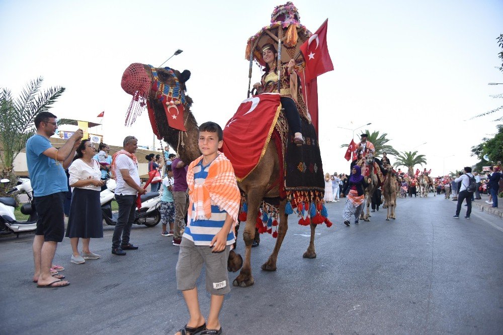 Turizm ve Sanat Festivali, Yörük göçü ve kortejle başladı