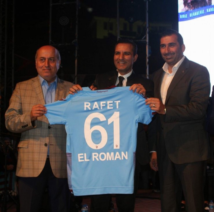 Trabzon’da Rafet El Roman rüzgarı