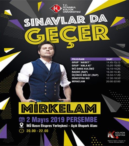 Mirkelam, İKÜ’lü gençler için sahne alacak