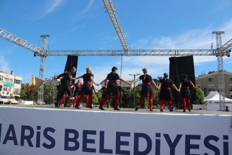 Uluslararası Marmaris Halk Dansları Festivali başladı