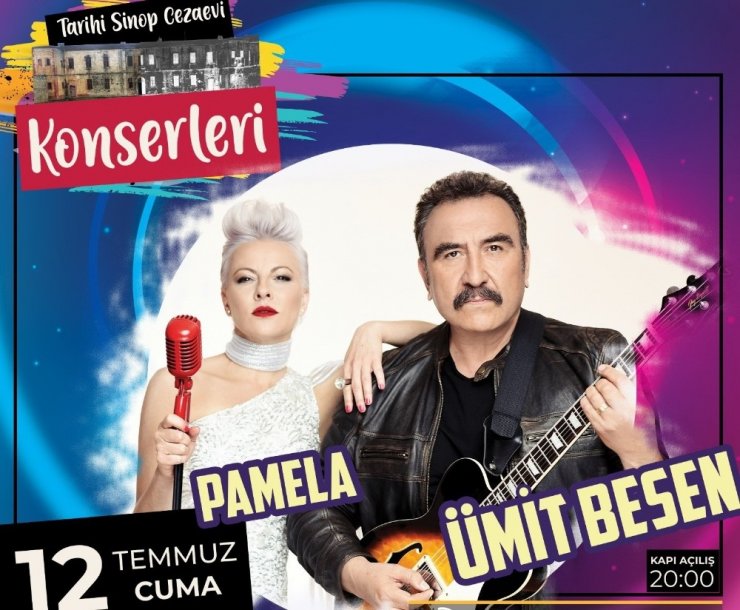 Ümit Besen ve Pamela Tarihi Sinop Cezaevinde sahneye çıkacak