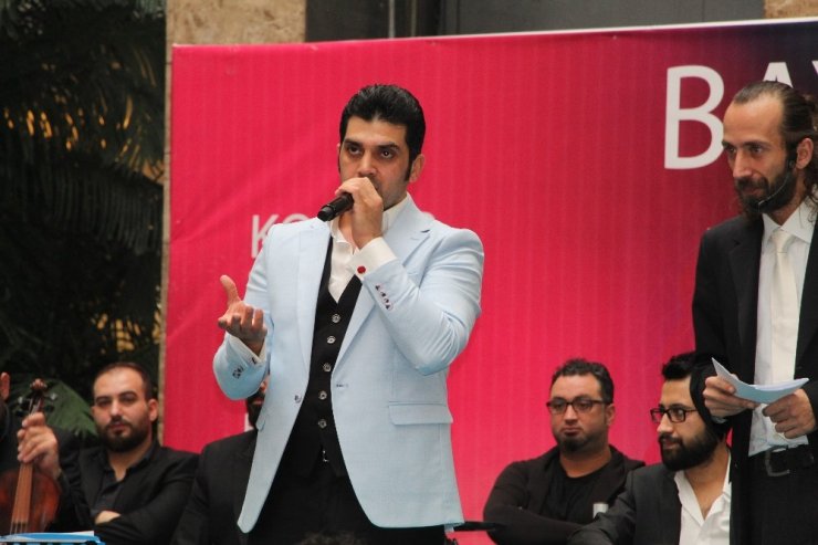 Popstar Bayhan Batman’da konser verdi