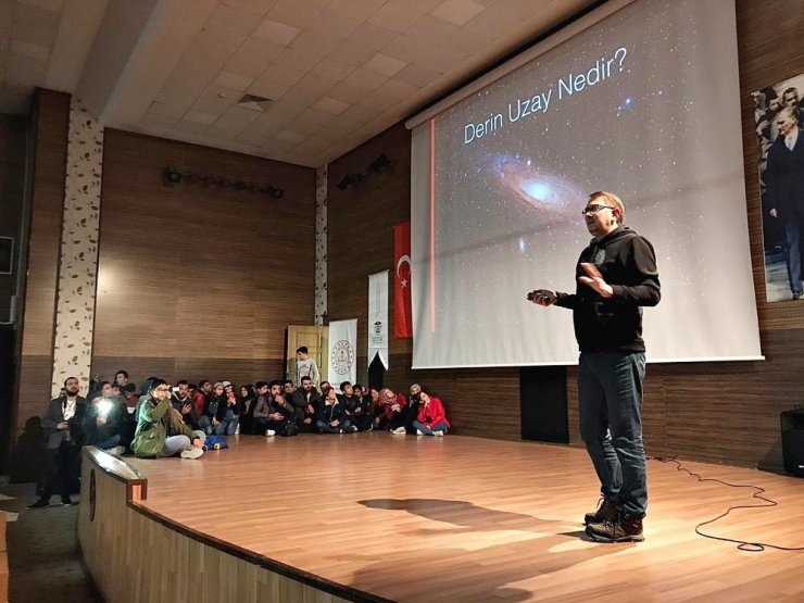 NASA’da görevli Türk Bilim İnsanı Umut Yıldız HRÜ’de